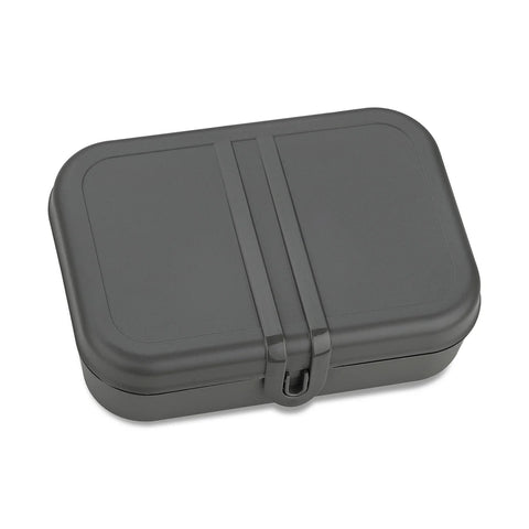 Large Lunch box with divider PASCAL L - Ash Grey