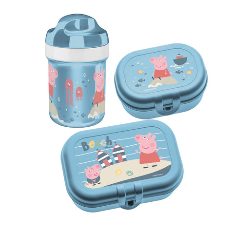 Toddler Lunch Set PEPPA PIG Waves to Go