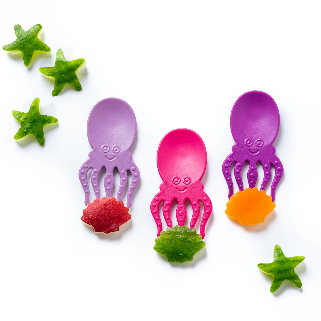 Food Picks Squid - Pink