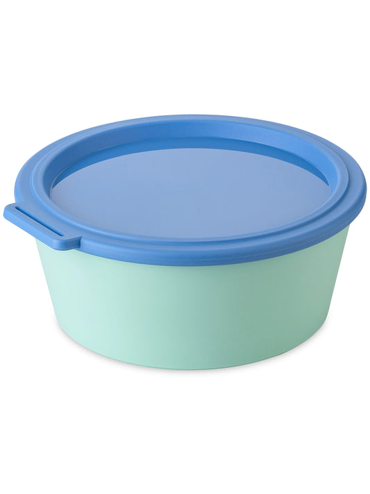 Bowl with lid NORA 1.3 l Blue/Green