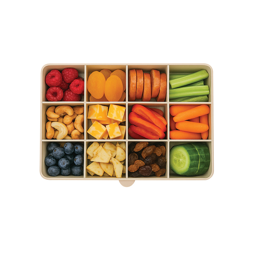 Melii Snackle Box 12 Compartment - Oat Milk