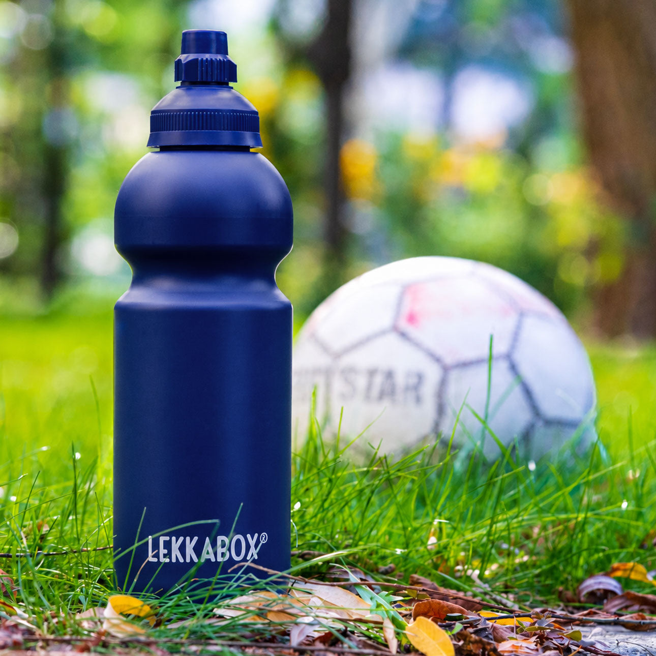 LEKKABOX Bubble - Carbonated Drink bottle 600ml Blue