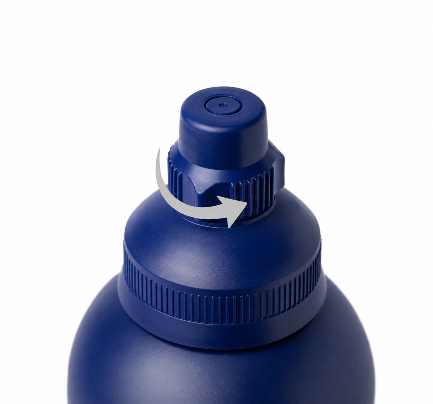LEKKABOX Bubble - Carbonated Drink bottle 600ml Blue