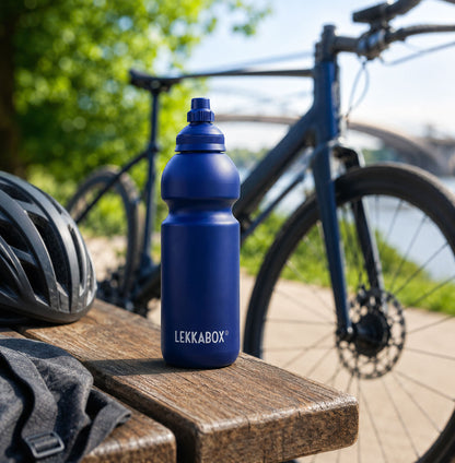 LEKKABOX Bubble - Carbonated Drink bottle 600ml Blue