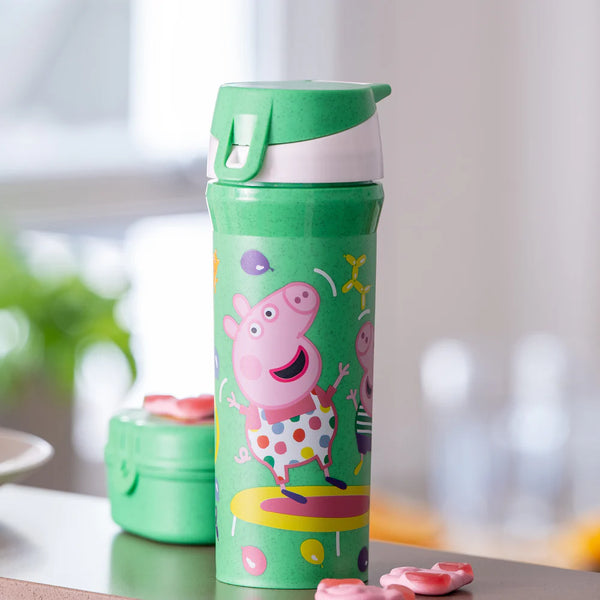 Drink Bottle STAN - PEPPA PIG Spring Green