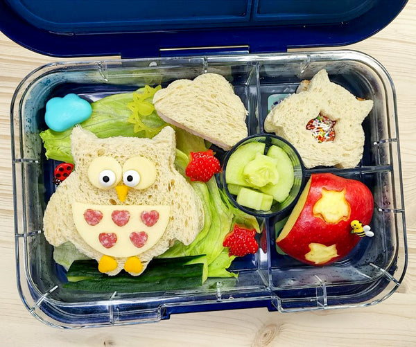 Stainless steel Sandwich Cutter Owls - set of 3
