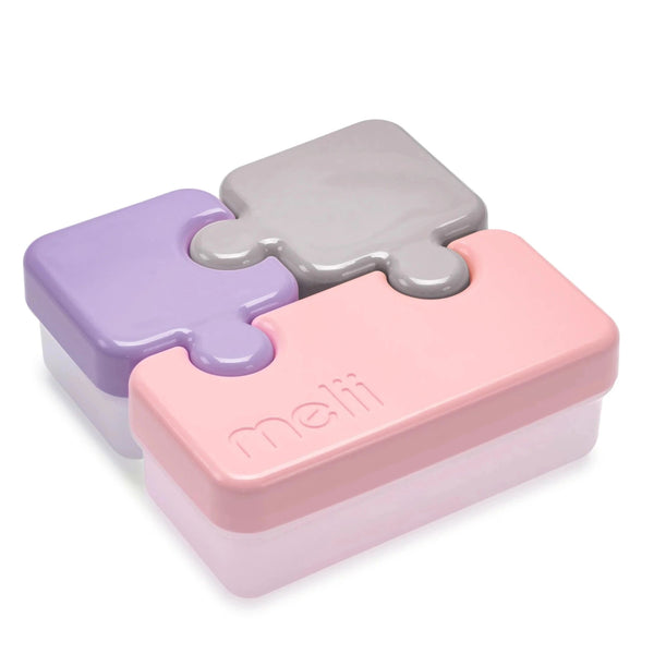 Melii Puzzle Container - Pink/Purple/Grey