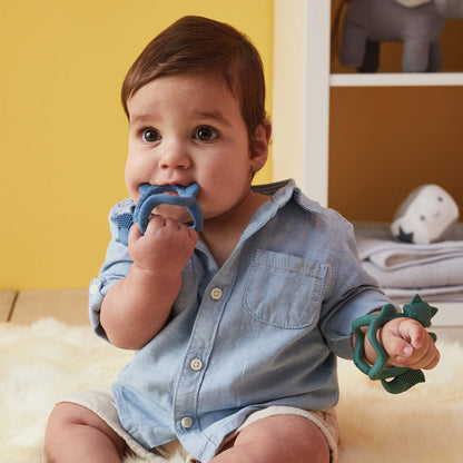 b.box Wrist Teether - Lullaby Blue
