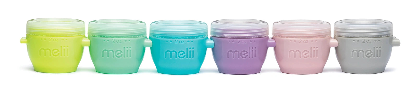 Melii Snap & Go Pods 2oz, set of 6