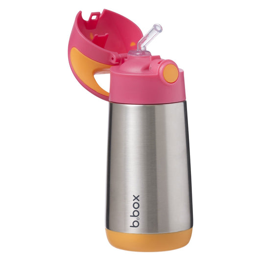 b.box Insulated Straw Bottle - 350ml – Strawberry Shake