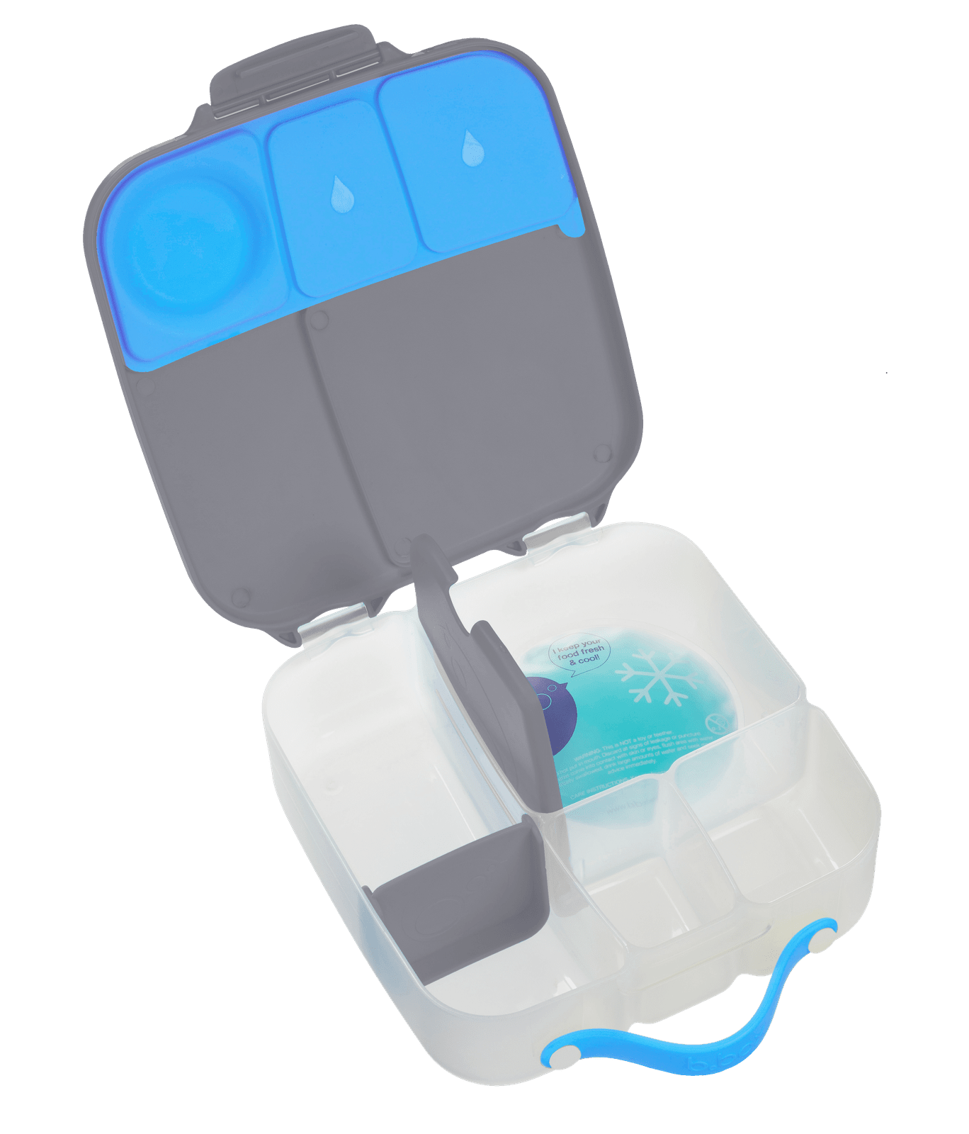b.box Lunchbox – Blue Slate