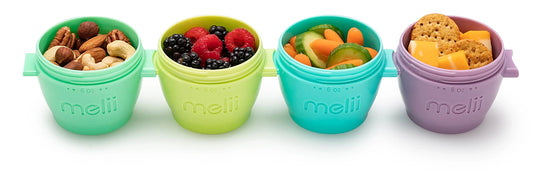 Melii Snap & Go Pods 6oz, set of 4