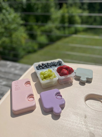Melii Puzzle Container - Pink/Purple/Grey