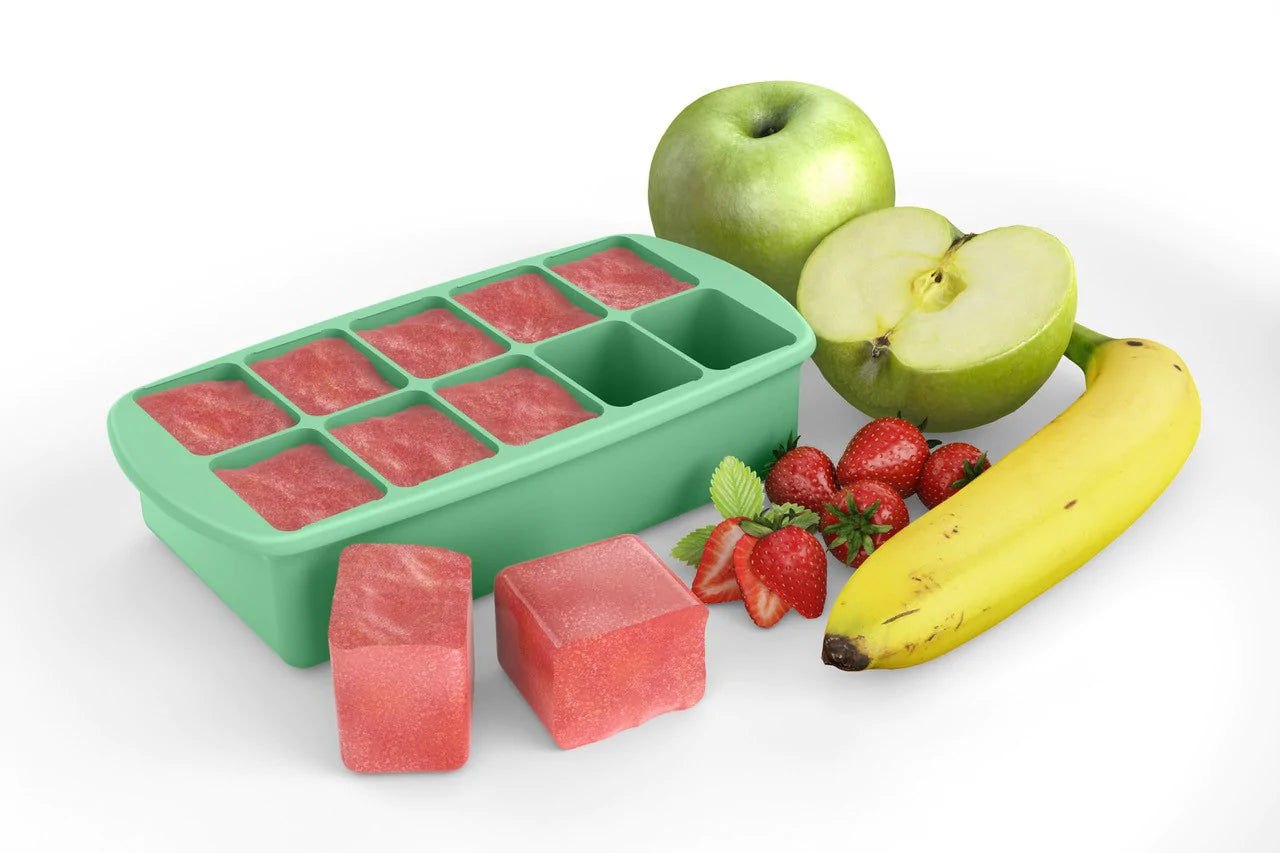 Melii Silicone Baby Food Freezer Tray with Lid