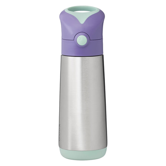 b.box Insulated Straw Bottle - 500ml – Lilac Pop