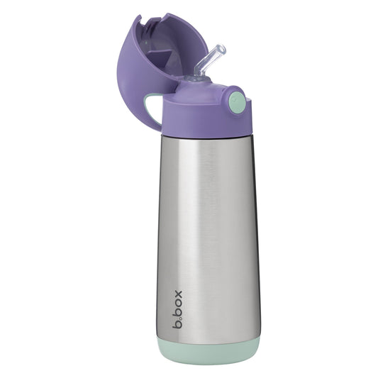b.box Insulated Straw Bottle - 500ml – Lilac Pop