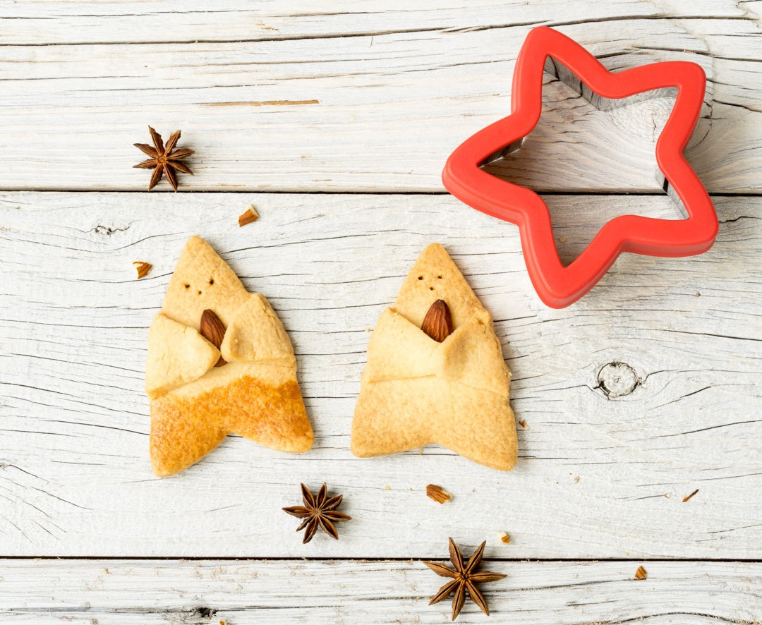 Stainless steel Sandwich Cutter Star - set of 3