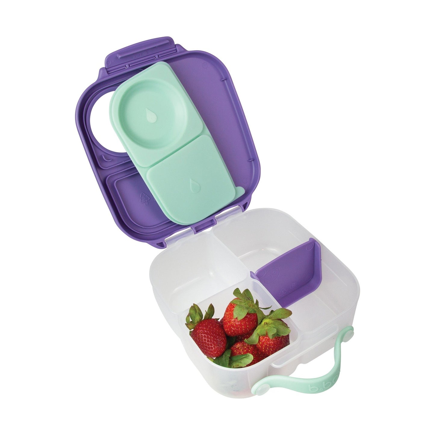 b.box mini lunchbox lilac pop