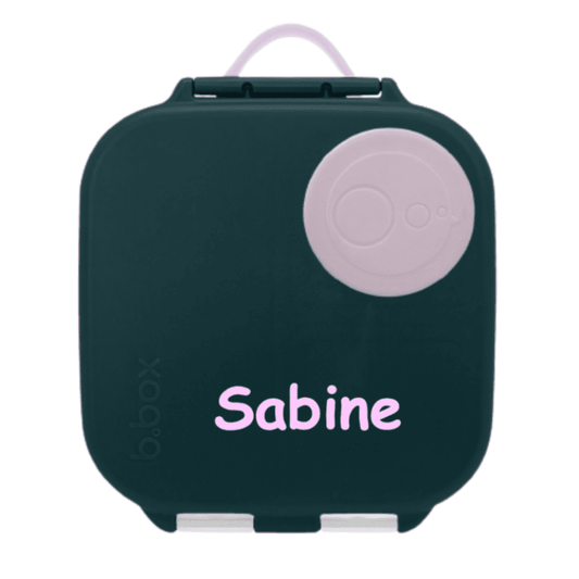 b.box mini lunchbox indigo rose