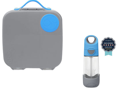 b.box Lunchbox – Blue Slate