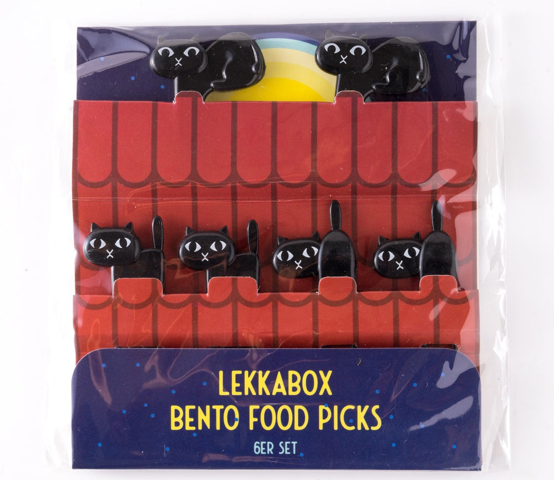 Food Picks - Cute Black Cats