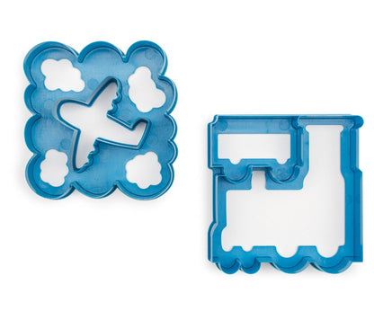 Lunch Punch Sandwich Cutter Transit - set of 2