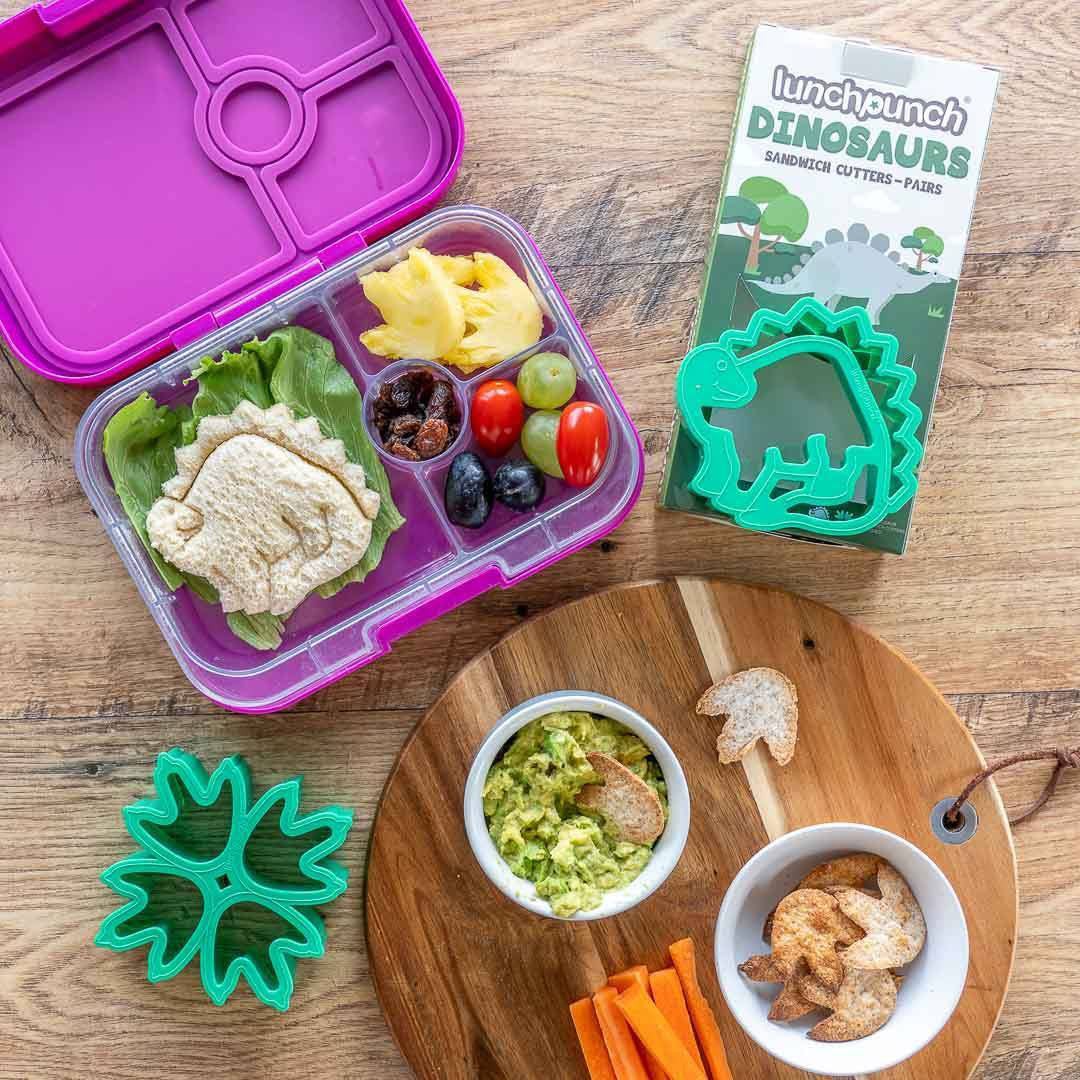 Lunch Punch Sandwich Cutter Dino - set of 2