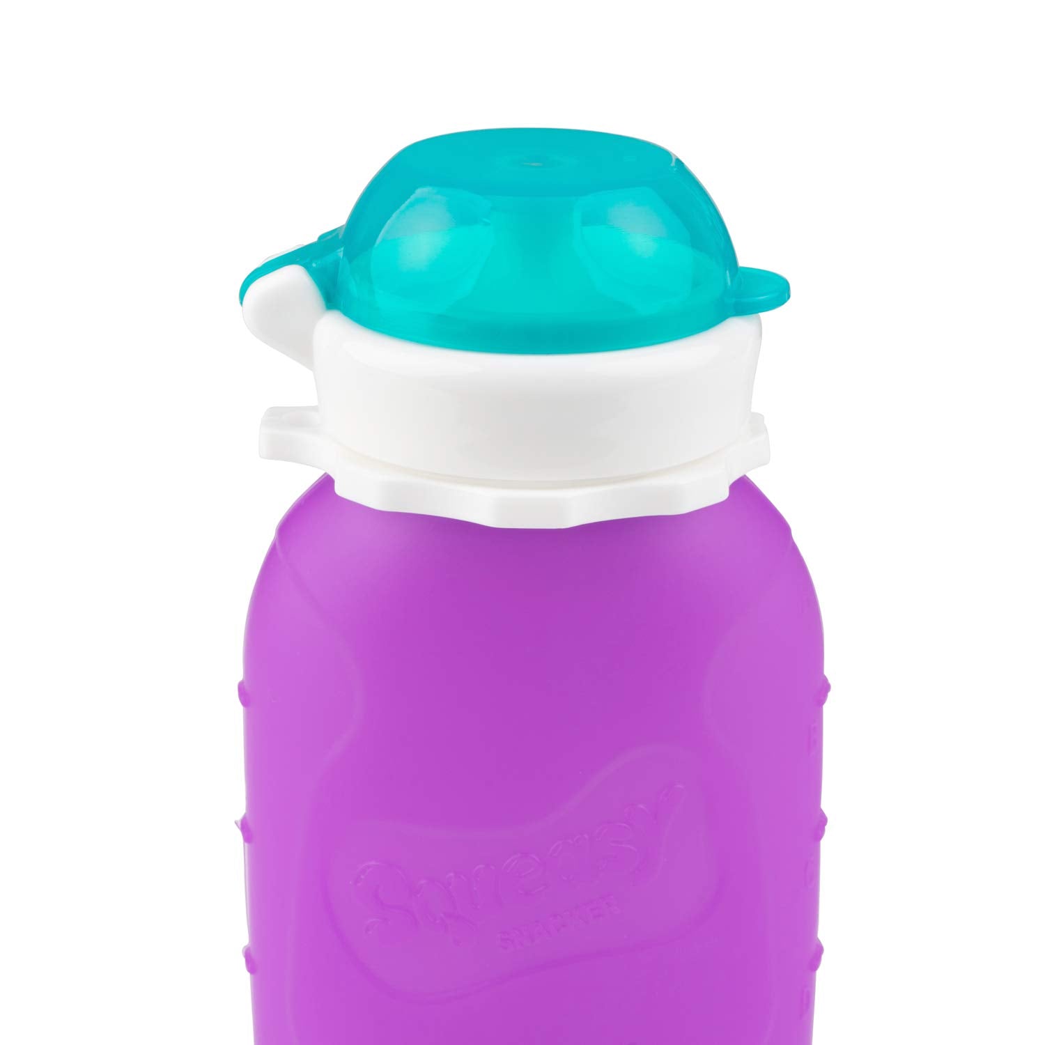 Squeasy Snacker, 180ml - reusable pouch purple