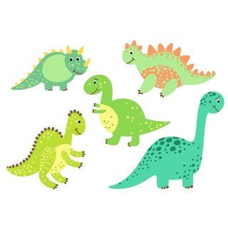 Waterproof lunch box sticker - Dino